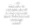 ... wir lüften sehr vie und halten die Luft im Salon mit einem dyson TP04 Pure Cool Luftreiniger sauber!