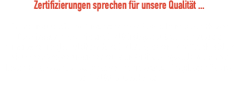 Zertifizierungen sprechen für unsere Qualität ... Für uns sind Qualität und Kundennähe sowie Service keine leeren Phrasen. Dies wird durch verschiedene Qualitätssiegel deutlich, die für unsere Kundennähe und gleichbleibend hohe Qualität sprechen. Jahr für Jahr stellen wir uns den Anforderungen der neutralen Zertifizierungsstelle, die nur die besten Friseursalons auszeichnet, welche die strengen Vorgaben an Service und Qualität erfüllen können. 